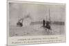 Submarine and Torpedo-Boat Trials in Stokes Bay-null-Mounted Giclee Print