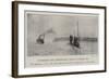 Submarine and Torpedo-Boat Trials in Stokes Bay-null-Framed Giclee Print