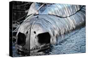Submarine at Philadelphia Marina-null-Stretched Canvas