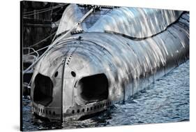 Submarine at Philadelphia Marina-null-Stretched Canvas