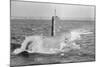Submarine Being Tested-null-Mounted Photographic Print