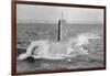 Submarine Being Tested-null-Framed Photographic Print