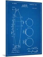 Submarine Boat Patent-null-Mounted Art Print