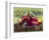 Submarine Motor Cycle-null-Framed Art Print