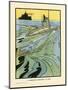 Submarine on Surface-Charles Robinson-Mounted Art Print