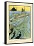 Submarine on Surface-Charles Robinson-Framed Stretched Canvas