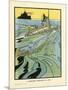 Submarine on Surface-Charles Robinson-Mounted Art Print