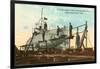 Submarine Pike, Puget Sound Navy Yard, Washington-null-Framed Art Print