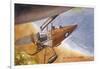 Submarine Scout Airship-GT Clarkson-Framed Art Print