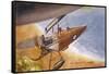 Submarine Scout Airship-GT Clarkson-Framed Stretched Canvas