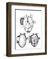 Submarine: Turtle, 1776-null-Framed Giclee Print