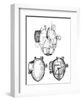 Submarine: Turtle, 1776-null-Framed Giclee Print