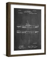 Submarine Vessel Patent-null-Framed Art Print