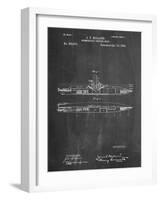 Submarine Vessel Patent-null-Framed Art Print