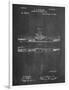 Submarine Vessel Patent-null-Framed Art Print