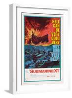 Submarine X-1, 1968-null-Framed Art Print