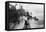 Submarines Leaving the Ship Depot at Harwich-Thomas E. & Horace Grant-Framed Stretched Canvas