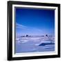 Submarines Submerged at North Pole-null-Framed Photographic Print