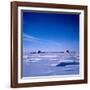 Submarines Submerged at North Pole-null-Framed Photographic Print