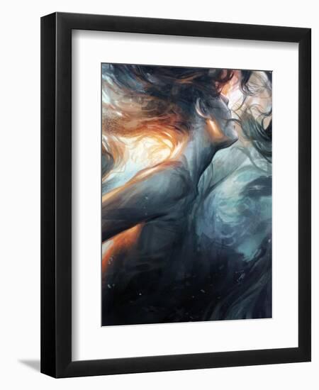 Submerge-Charlie Bowater-Framed Art Print