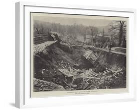 Subsidence of St Catherine's Tunnel, Guildford-null-Framed Giclee Print