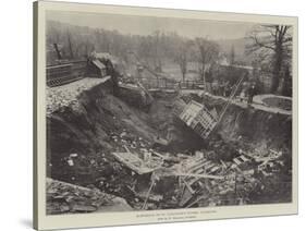 Subsidence of St Catherine's Tunnel, Guildford-null-Stretched Canvas