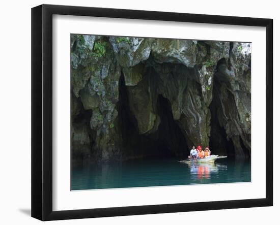 Subterranean River National Park, Sabang Town, Palawan, Philippines, Southeast Asia-Kober Christian-Framed Photographic Print