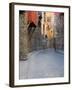 Subterranean Street with Houses Built Above, Guanajuato, Mexico-Julie Eggers-Framed Photographic Print