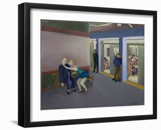 Subterranean, Study-Caroline Jennings-Framed Giclee Print