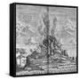 Subterranean World; Mundus Subterraneus-Athanasius Kircher-Framed Stretched Canvas