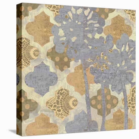 Subtle Sprig I-Sally Bennett Baxley-Stretched Canvas