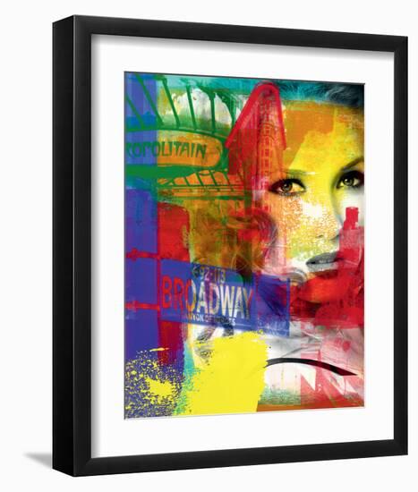 Subtonic Lounge-Lucy Cloud-Framed Art Print