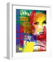 Subtonic Lounge-Lucy Cloud-Framed Art Print