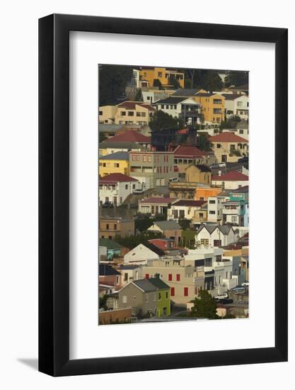 Suburb of Bo-Kaap, Cape Town, South Africa-David Wall-Framed Photographic Print