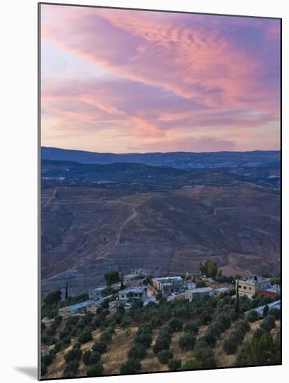 Suburban Area of Amman, Jordan-Keren Su-Mounted Premium Photographic Print