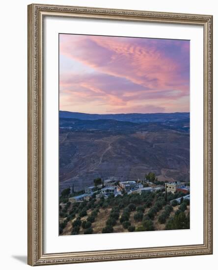 Suburban Area of Amman, Jordan-Keren Su-Framed Photographic Print