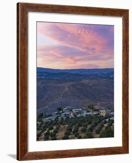 Suburban Area of Amman, Jordan-Keren Su-Framed Photographic Print