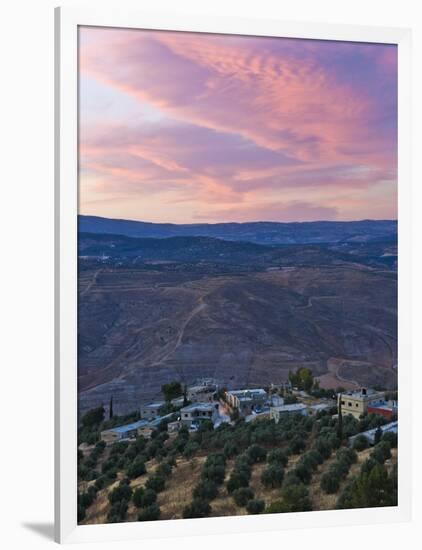 Suburban Area of Amman, Jordan-Keren Su-Framed Photographic Print