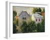 Suburban Garden Near Asnieres, 1883-Paul Signac-Framed Giclee Print