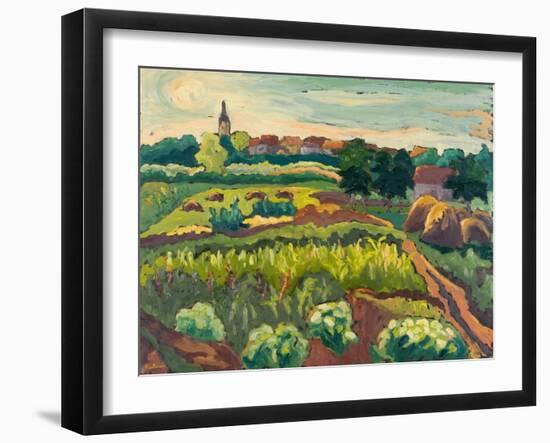 Suburban Gardens, 2005-Marta Martonfi-Benke-Framed Giclee Print