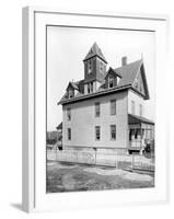 Suburban Home in the Bronx-null-Framed Photographic Print