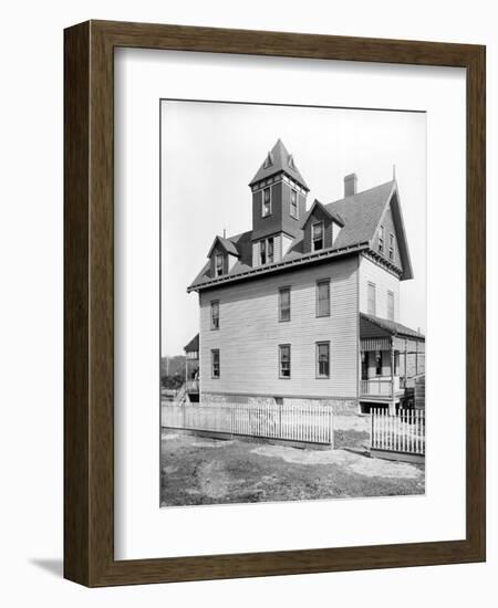 Suburban Home in the Bronx-null-Framed Photographic Print