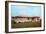 Suburban House, Retro-null-Framed Art Print