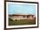 Suburban House, Retro-null-Framed Premium Giclee Print