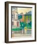 Suburban Street, 1913-14-Spencer Frederick Gore-Framed Giclee Print