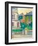 Suburban Street, 1913-14-Spencer Frederick Gore-Framed Giclee Print