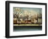 Suburbs; Banlieue, C.1896-Henri Rousseau-Framed Giclee Print