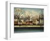 Suburbs; Banlieue, C.1896-Henri Rousseau-Framed Giclee Print