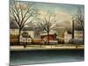 Suburbs; Banlieue, C.1896-Henri Rousseau-Mounted Giclee Print