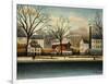 Suburbs; Banlieue-Henri Rousseau-Framed Giclee Print